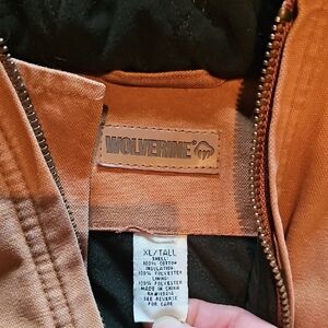 Wolverine Tan Canvas Jacket